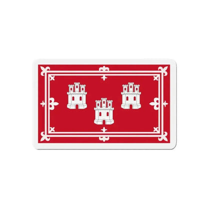 Flag of Aberdeen UK - Refrigerator Magnet - The Sticker Space