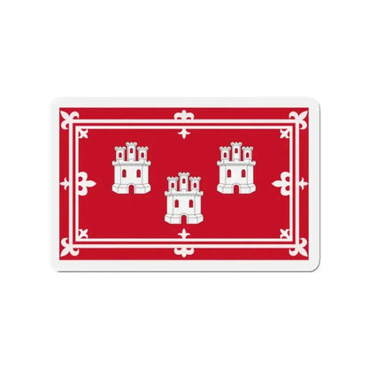 Flag of Aberdeen UK - Refrigerator Magnet - The Sticker Space