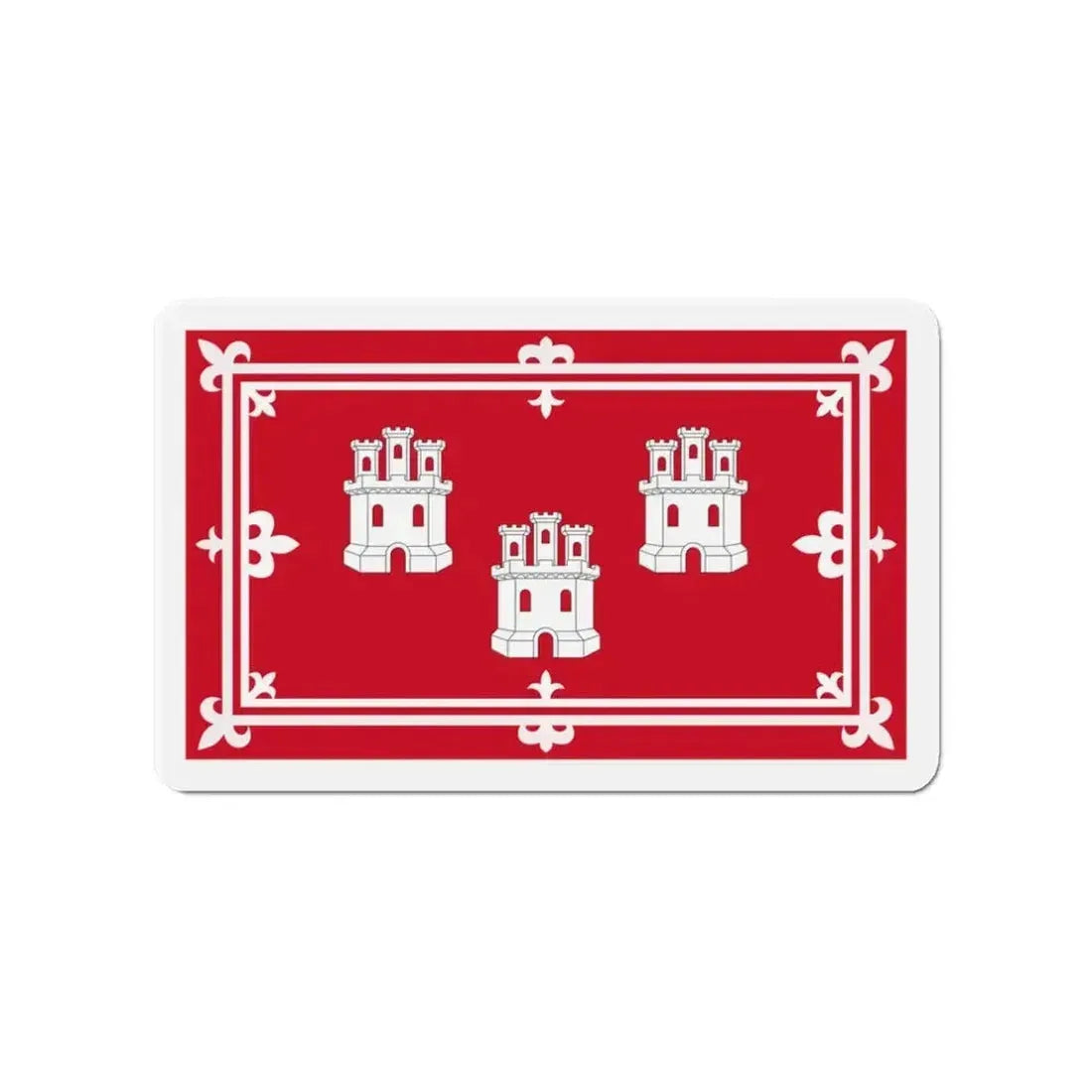 Flag of Aberdeen UK - Refrigerator Magnet - The Sticker Space