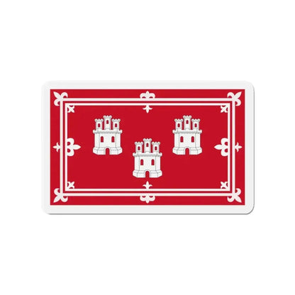 Flag of Aberdeen UK - Refrigerator Magnet - The Sticker Space