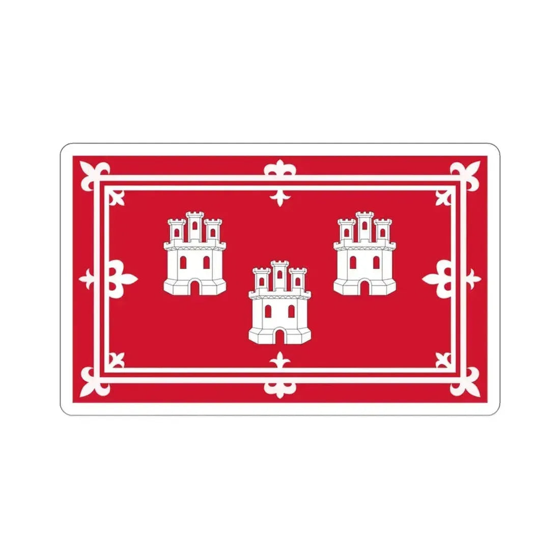 Flag of Aberdeen UK STICKER Vinyl Die-Cut Decal 3 Inch - The Sticker Space
