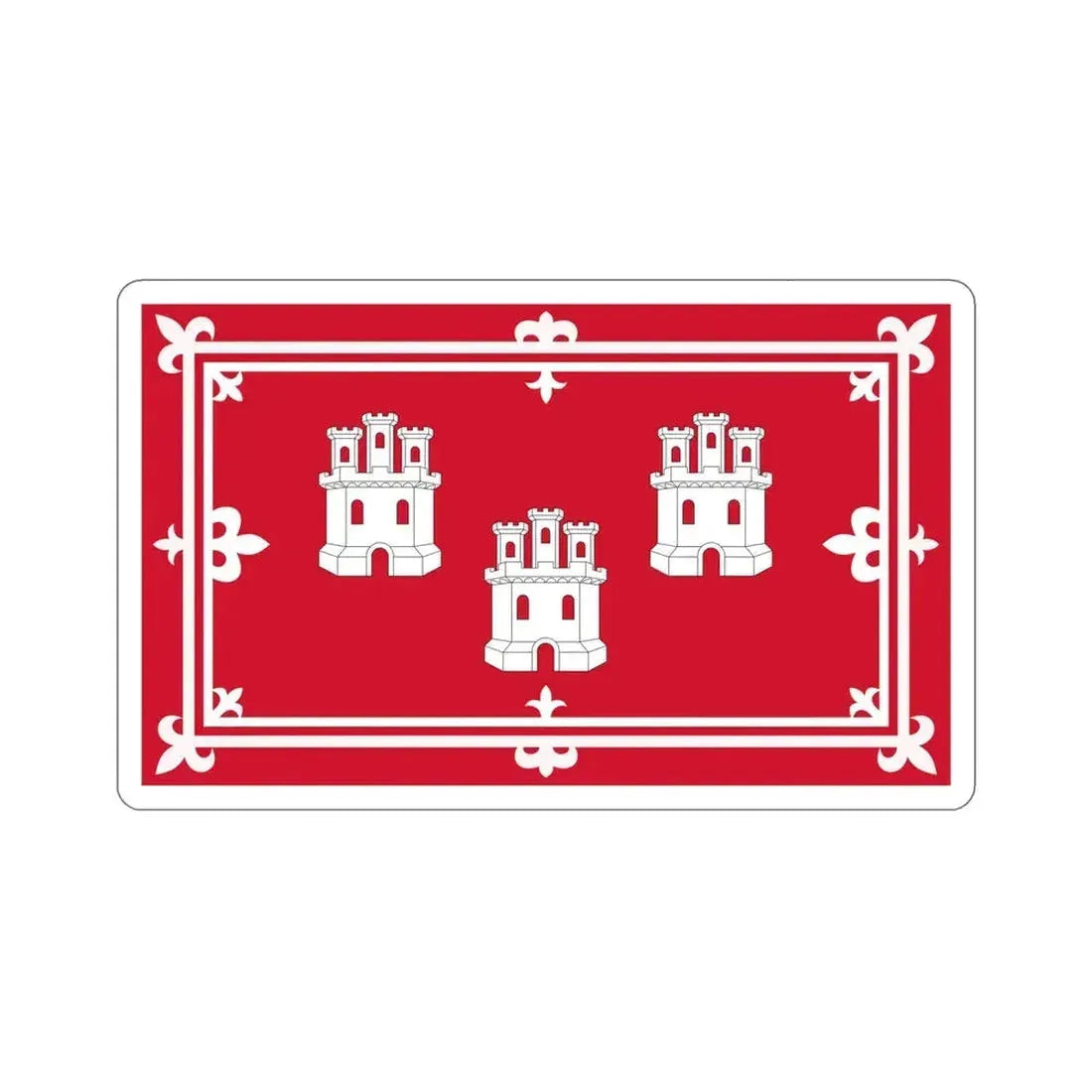 Flag of Aberdeen UK STICKER Vinyl Die-Cut Decal 6 Inch - The Sticker Space
