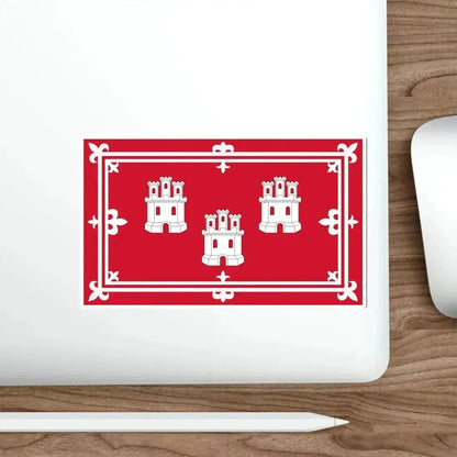 Flag of Aberdeen UK STICKER Vinyl Die-Cut Decal - The Sticker Space