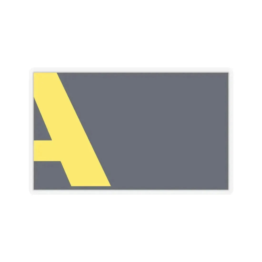 Flag of Aberdeen, Washington - STICKER Vinyl Kiss-Cut Decal 2 Inch Transparent - The Sticker Space