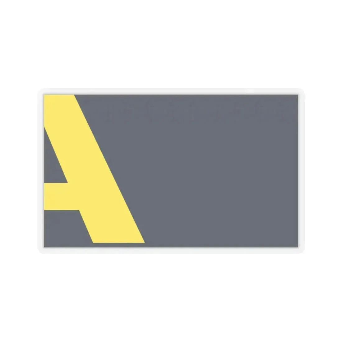 Flag of Aberdeen, Washington - STICKER Vinyl Kiss-Cut Decal 3 Inch Transparent - The Sticker Space