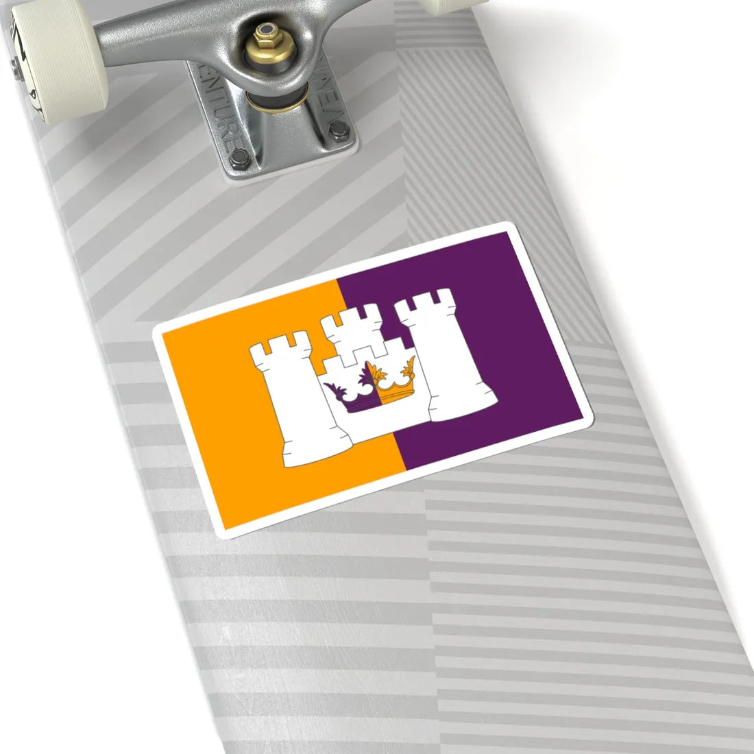 Flag of Aberdeenshire (Scotland) STICKER Vinyl Kiss-Cut Decal - The Sticker Space