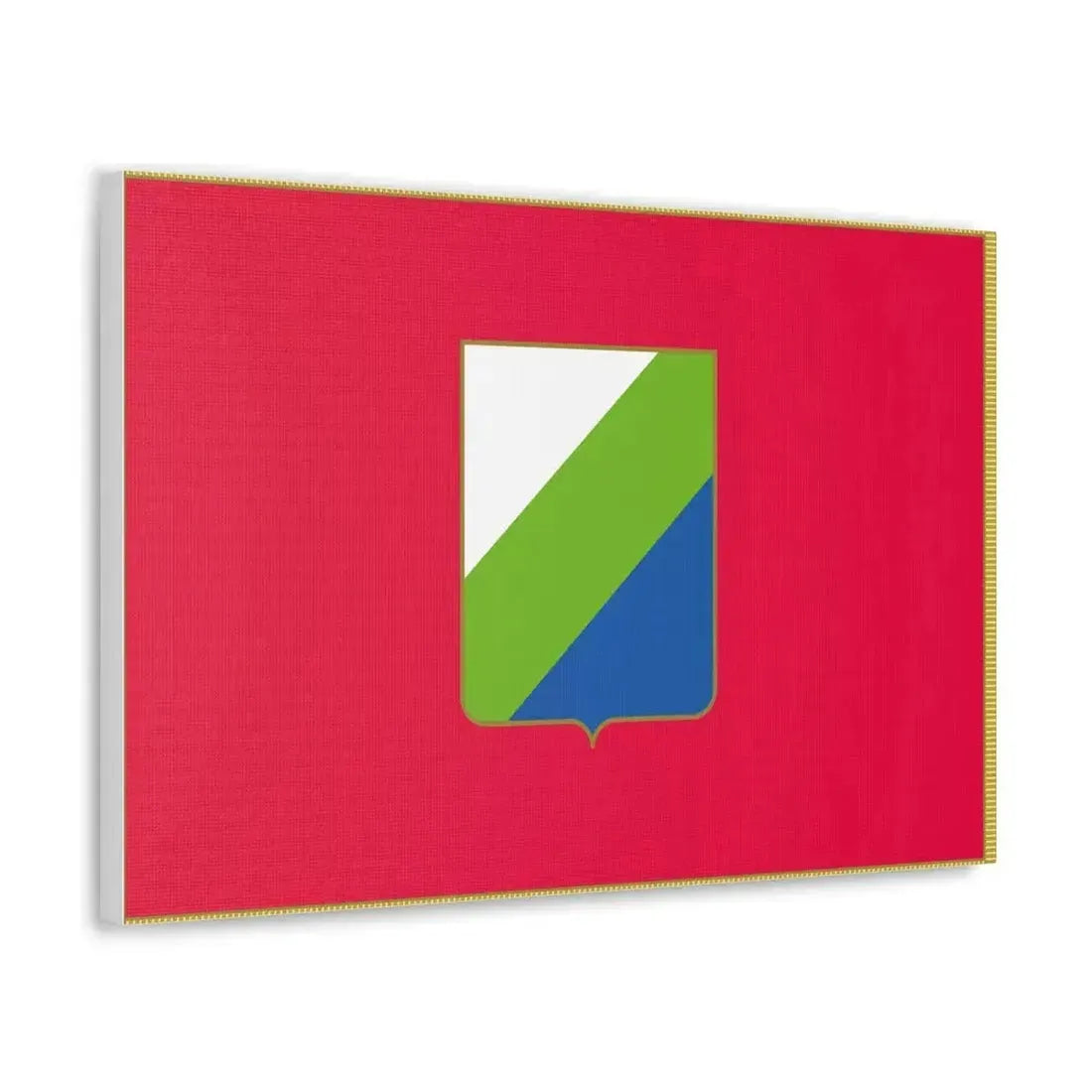 Flag of Abruzzo Italy - Canvas Wall Art - The Sticker Space