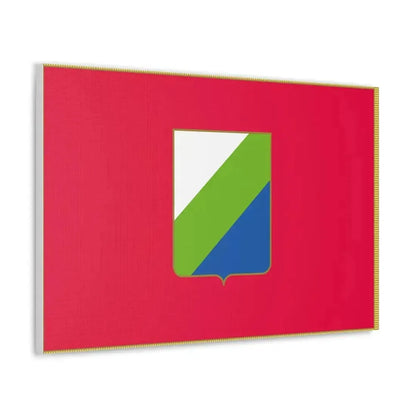 Flag of Abruzzo Italy - Canvas Wall Art - The Sticker Space
