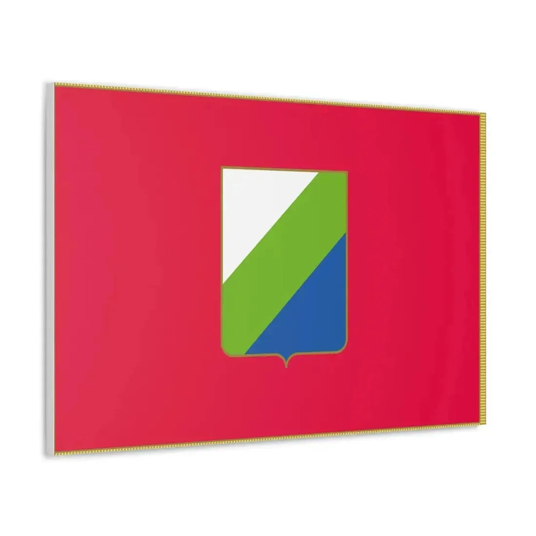 Flag of Abruzzo Italy - Canvas Wall Art - The Sticker Space