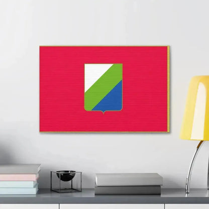 Flag of Abruzzo Italy - Canvas Wall Art - The Sticker Space