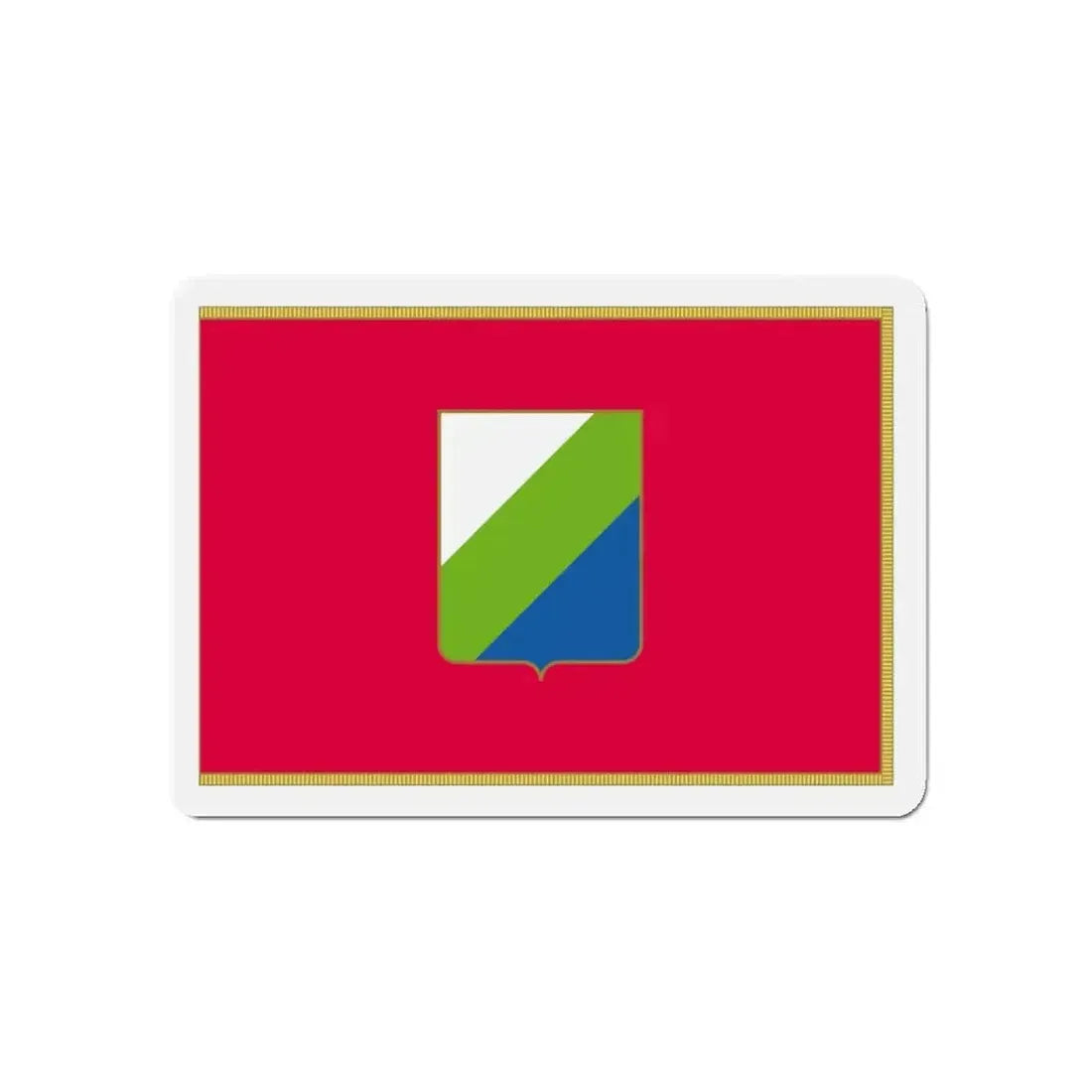 Flag of Abruzzo Italy - Refrigerator Magnet - The Sticker Space