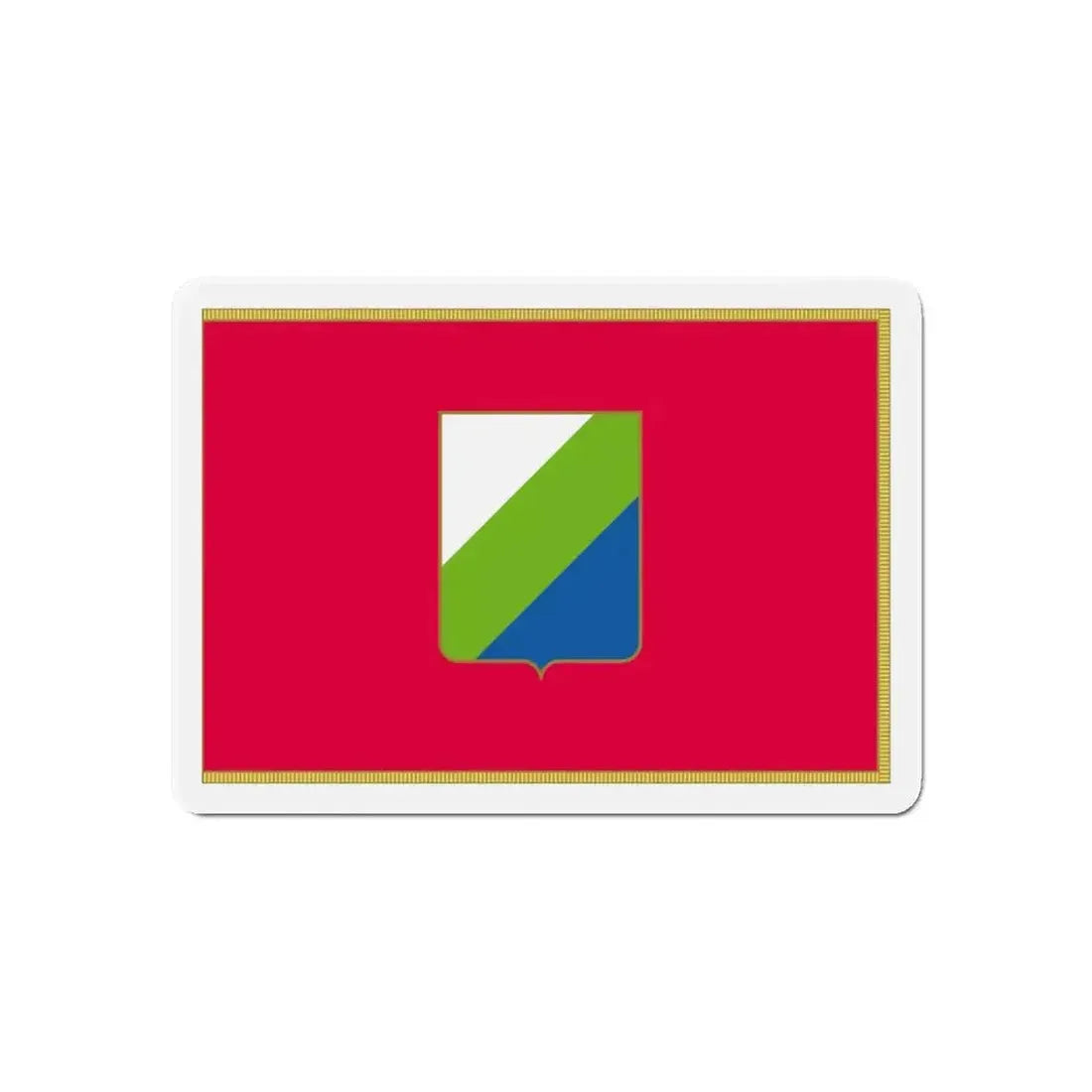 Flag of Abruzzo Italy - Refrigerator Magnet - The Sticker Space