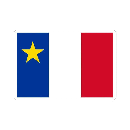 Flag of Acadia USA STICKER Vinyl Die-Cut Decal - The Sticker Space