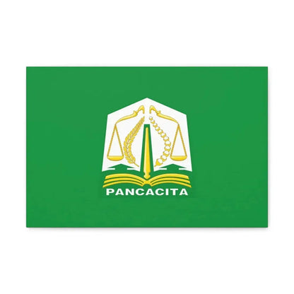 Flag of Aceh Indonesia - Canvas Wall Art 18″ x 12″ 1.25" - The Sticker Space