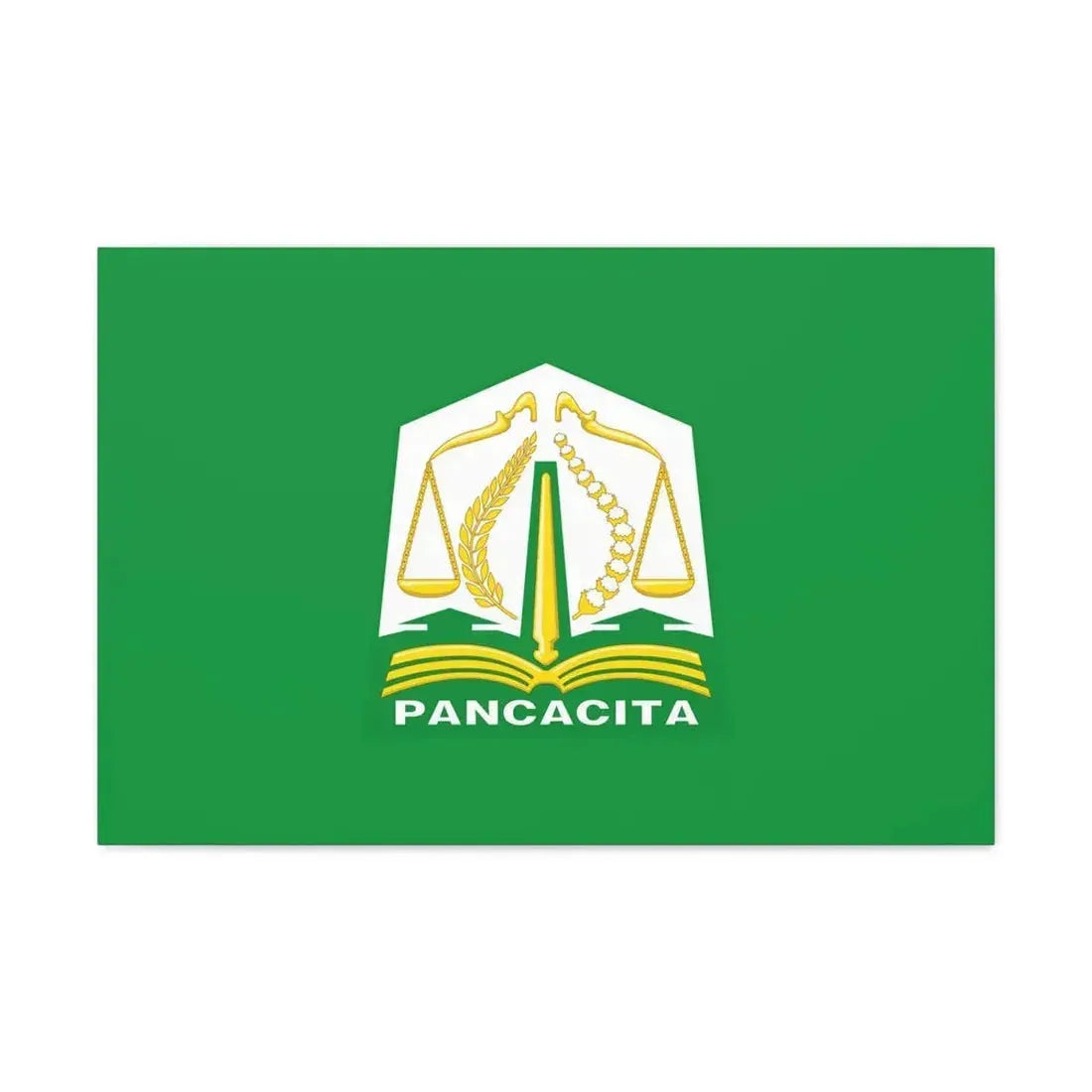 Flag of Aceh Indonesia - Canvas Wall Art 30" x 20" 1.25" - The Sticker Space