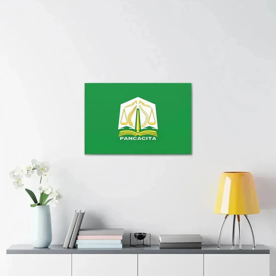 Flag of Aceh Indonesia - Canvas Wall Art - The Sticker Space