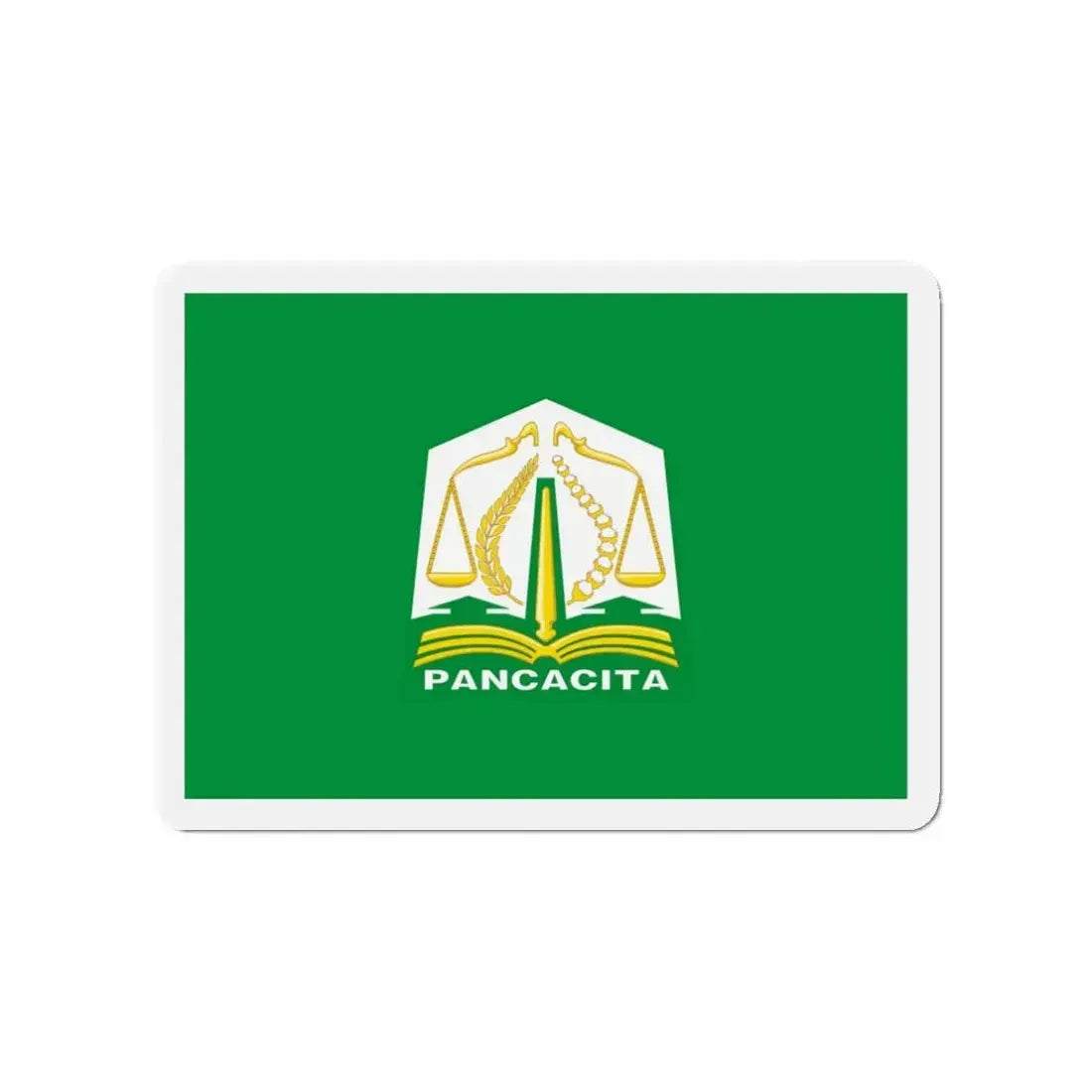 Flag of Aceh Indonesia - Refrigerator Magnet 3 Inch - The Sticker Space