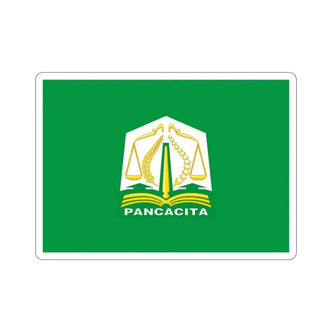 Flag of Aceh Indonesia STICKER Vinyl Die-Cut Decal 5 Inch - The Sticker Space