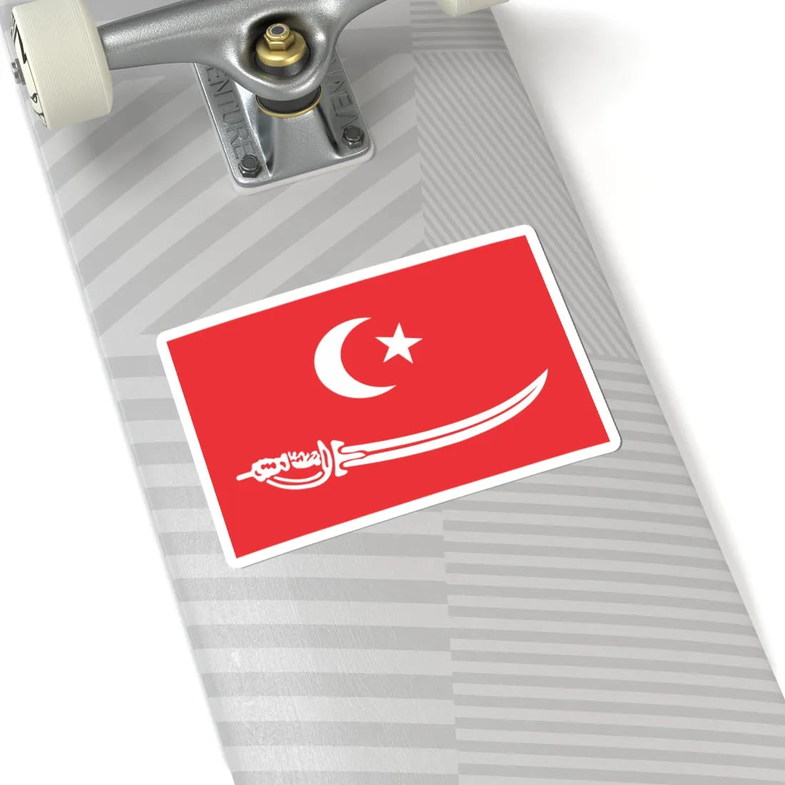 Flag of Aceh Sultanate (Indonesia) STICKER Vinyl Kiss-Cut Decal - The Sticker Space