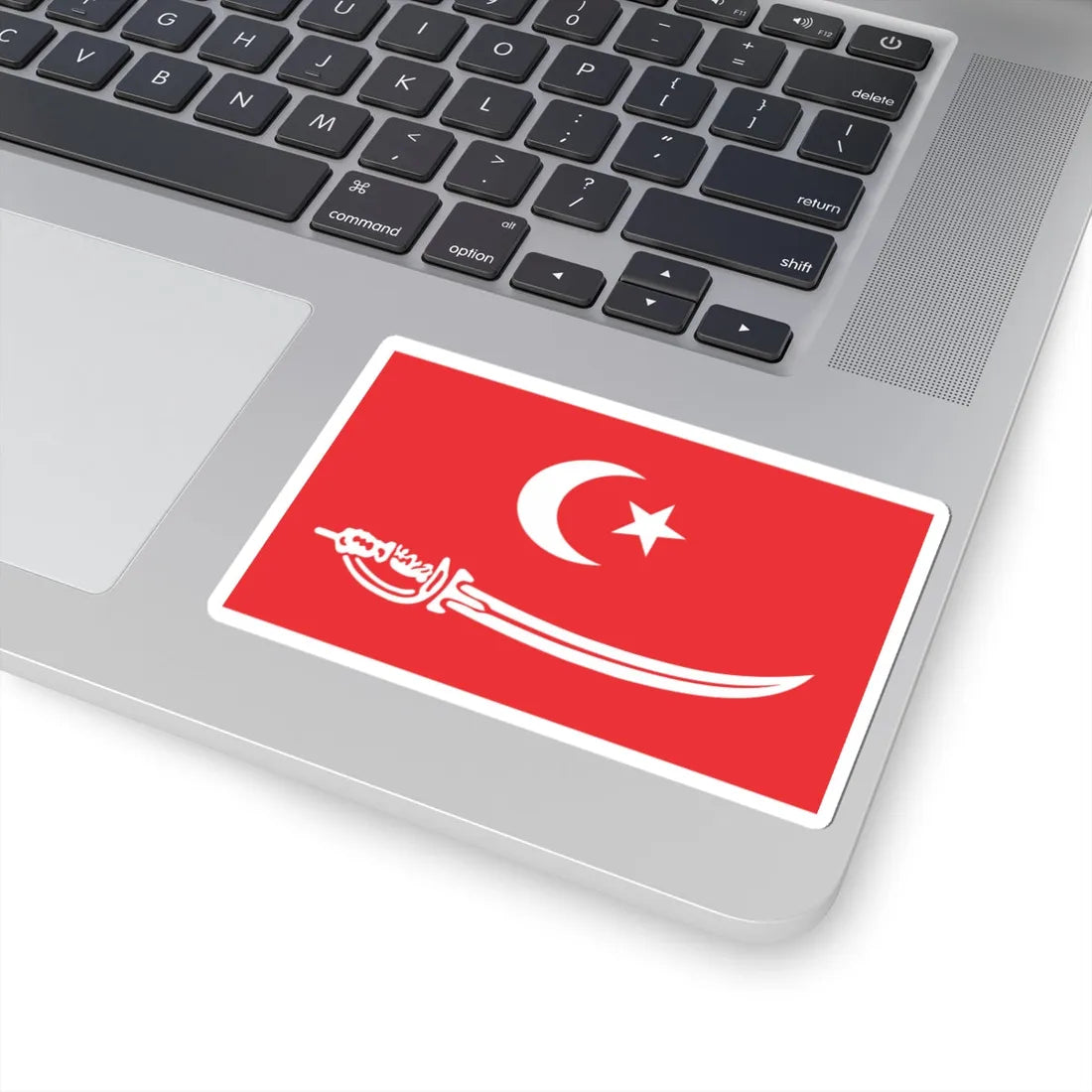 Flag of Aceh Sultanate (Indonesia) STICKER Vinyl Kiss-Cut Decal - The Sticker Space