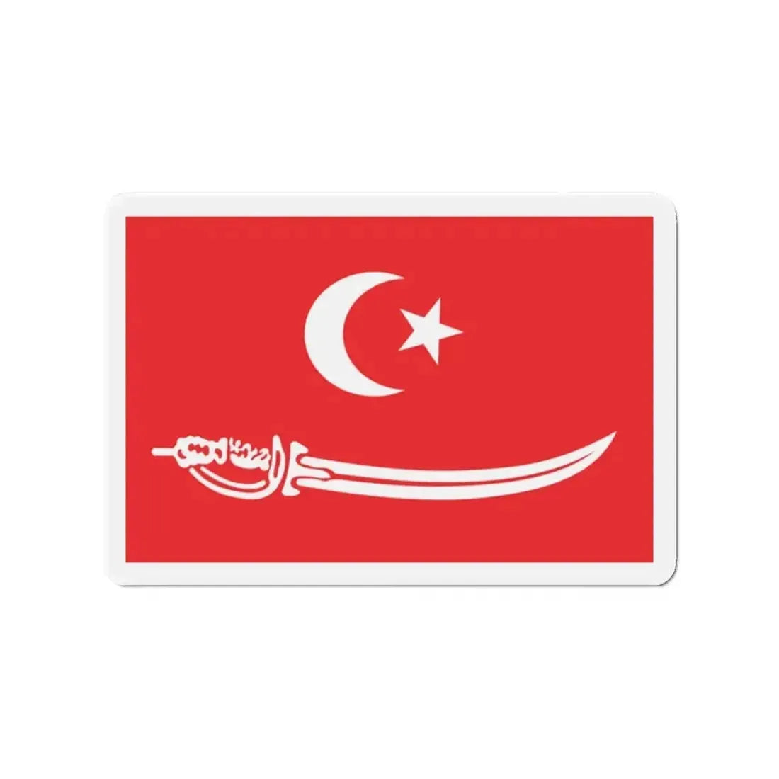 Flag of Aceh Sultanate Malaysia - Refrigerator Magnet - The Sticker Space