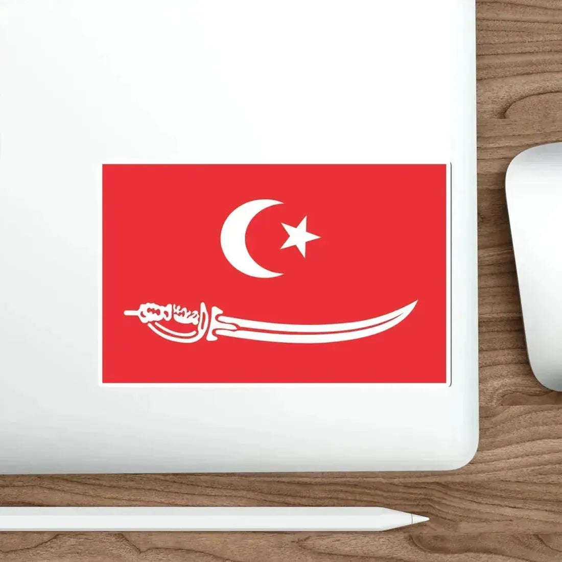 Flag of Aceh Sultanate Malaysia STICKER Vinyl Die-Cut Decal - The Sticker Space