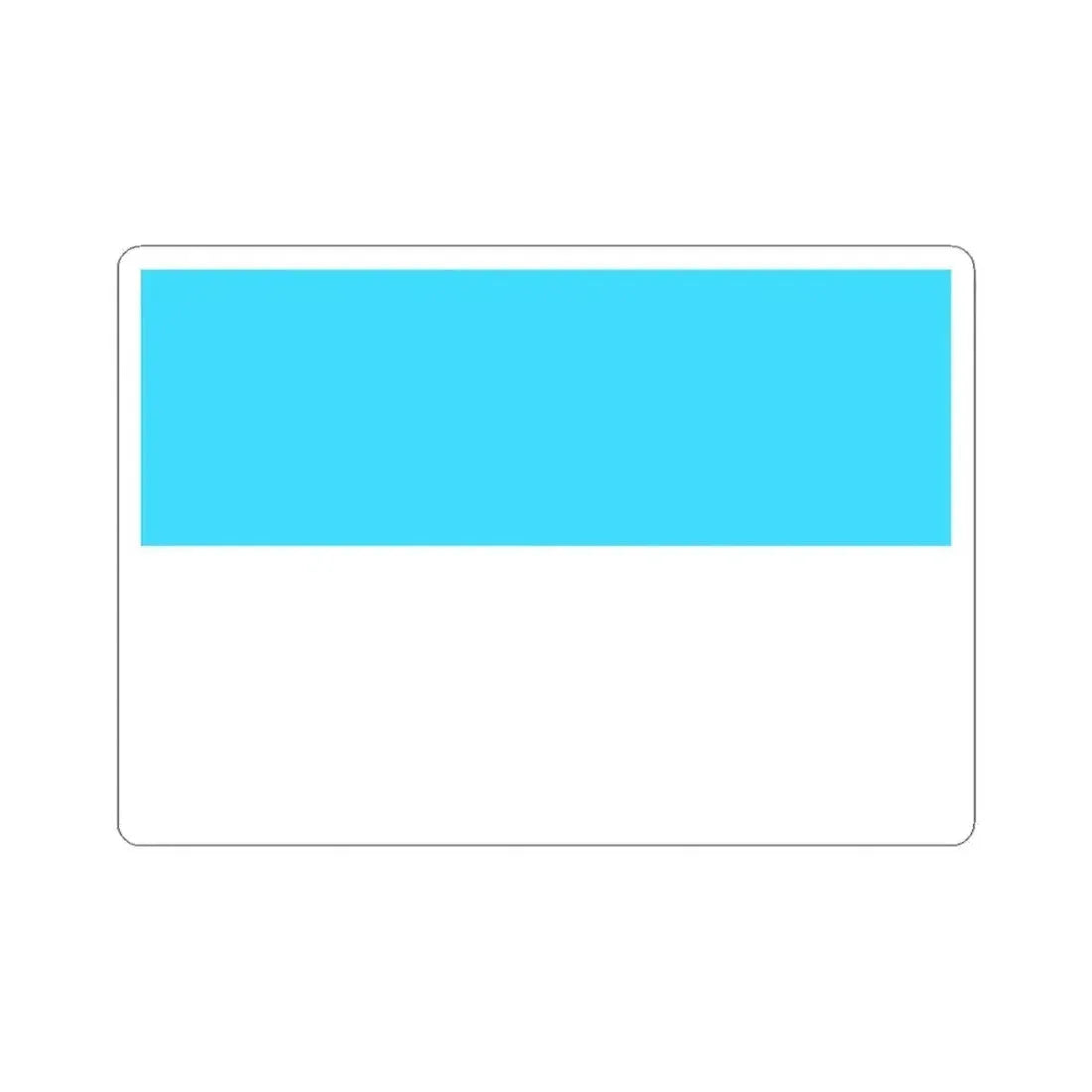 Flag of Achacachi Bolivia (Bolivia) STICKER Vinyl Kiss-Cut Decal 6 Inch White - The Sticker Space