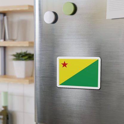 Flag of Acre Brazil - Die-Cut Magnet-The Sticker Space