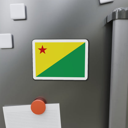 Flag of Acre Brazil - Die-Cut Magnet-The Sticker Space