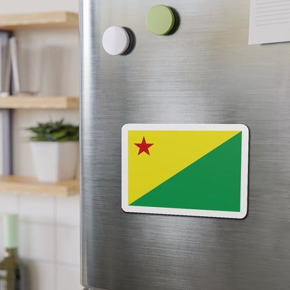 Flag of Acre Brazil - Die-Cut Magnet-The Sticker Space