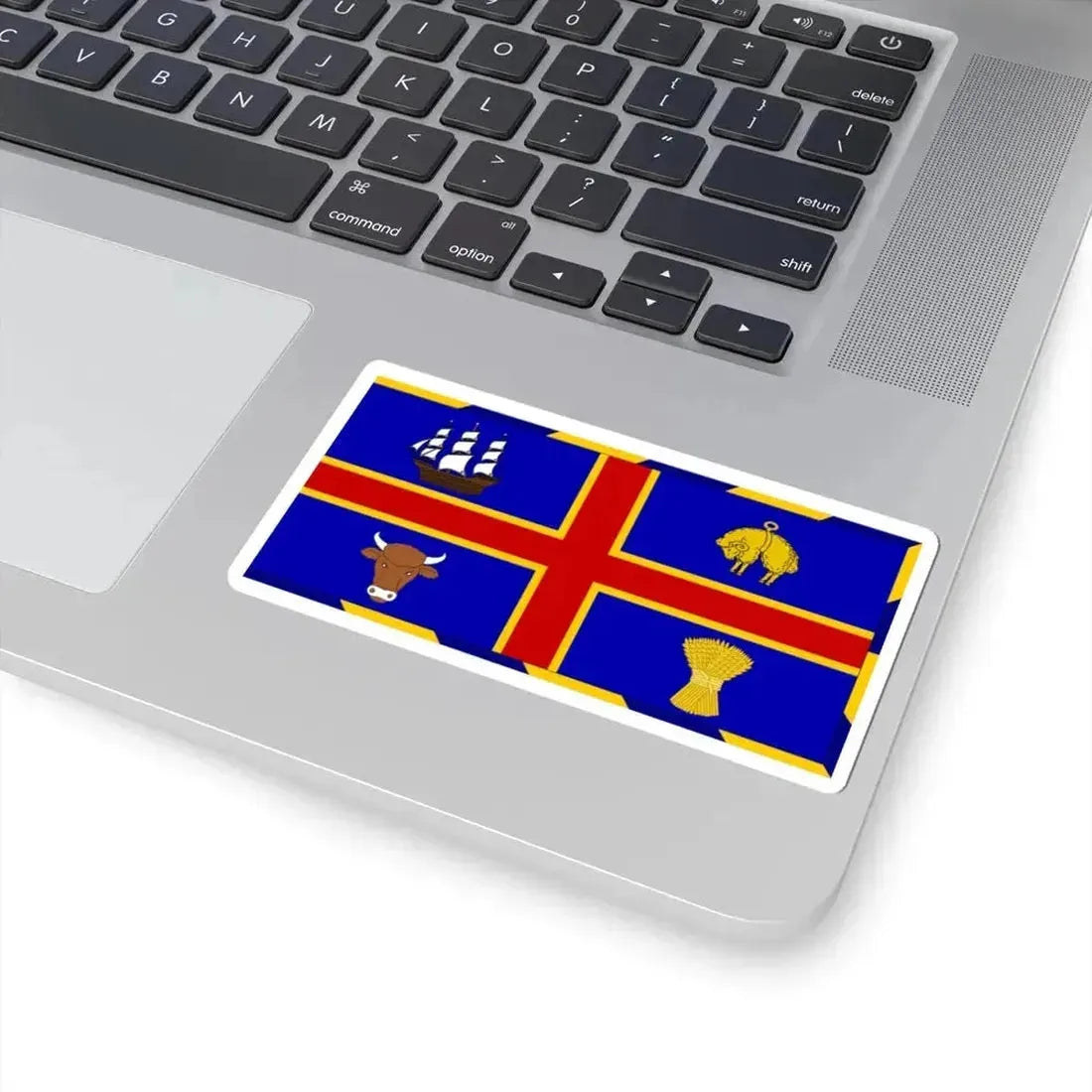 Flag of Adelaide (Australia) STICKER Vinyl Kiss-Cut Decal - The Sticker Space