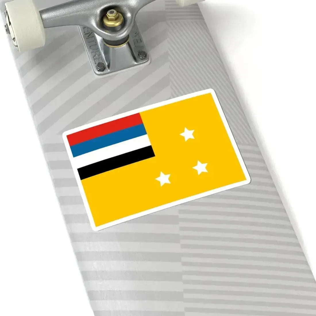 Flag of admiral of the Navy of Manchukuo 1932-1935 (China) STICKER Vinyl Kiss-Cut Decal - The Sticker Space