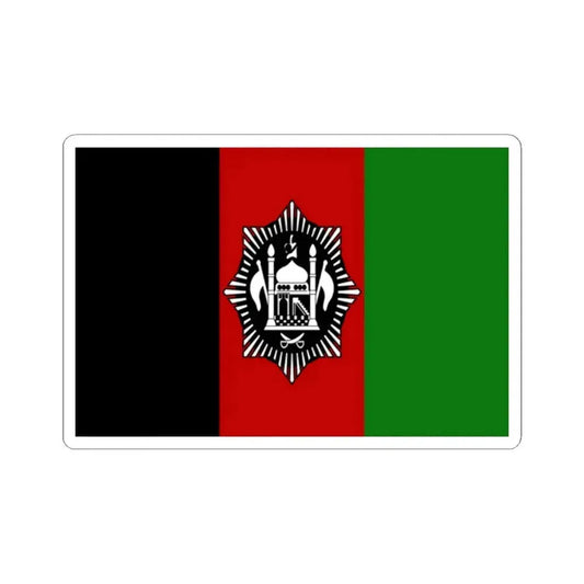 Flag of Afghanistan 17 Jan 1929 - 13 Oct 1929 (Afghanistan) STICKER Vinyl Kiss-Cut Decal 2 Inch White - The Sticker Space