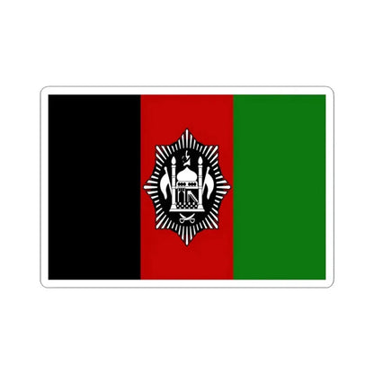 Flag of Afghanistan 17 Jan 1929 - 13 Oct 1929 (Afghanistan) STICKER Vinyl Kiss-Cut Decal 3 Inch White - The Sticker Space