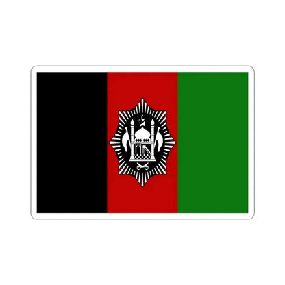 Flag of Afghanistan 17 Jan 1929 - 13 Oct 1929 (Afghanistan) STICKER Vinyl Kiss-Cut Decal 4 Inch White - The Sticker Space