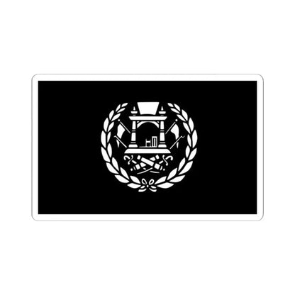 Flag of Afghanistan 1901-1919 (Afghanistan) STICKER Vinyl Kiss-Cut Decal 2 Inch White - The Sticker Space