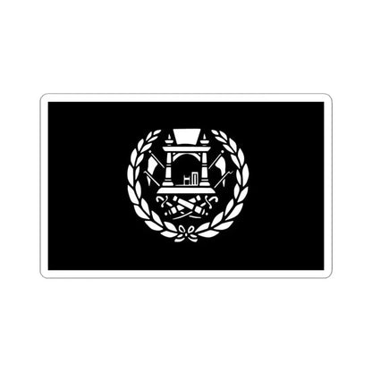 Flag of Afghanistan 1901-1919 (Afghanistan) STICKER Vinyl Kiss-Cut Decal 4 Inch White - The Sticker Space
