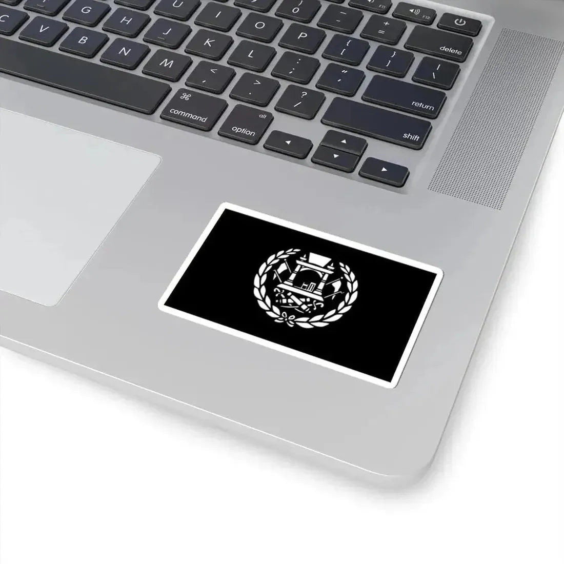 Flag of Afghanistan 1901-1919 (Afghanistan) STICKER Vinyl Kiss-Cut Decal - The Sticker Space