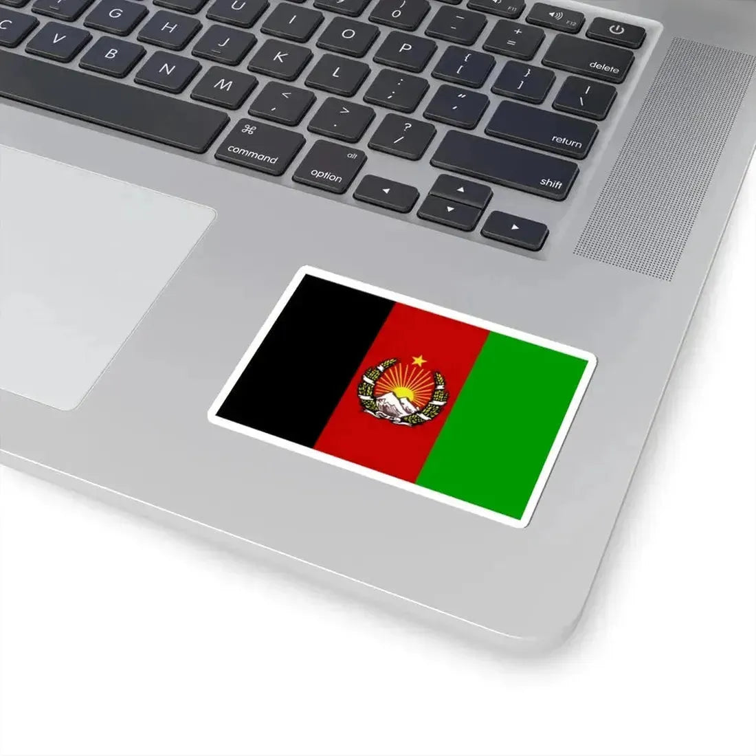 Flag of Afghanistan 1928-1929 variant (Afghanistan) STICKER Vinyl Kiss-Cut Decal - The Sticker Space