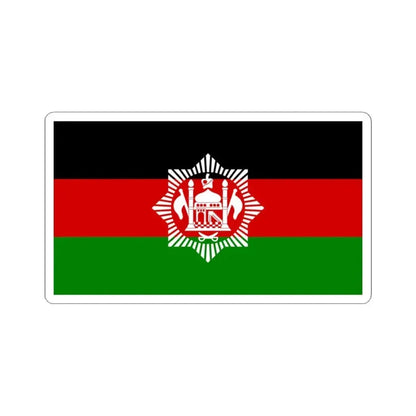 Flag of Afghanistan 1928 (Afghanistan) STICKER Vinyl Kiss-Cut Decal 3 Inch White - The Sticker Space