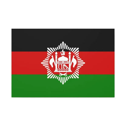 Flag of Afghanistan 1928 - Canvas Wall Art - The Sticker Space