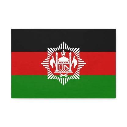 Flag of Afghanistan 1928 - Canvas Wall Art - The Sticker Space