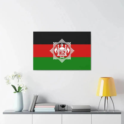 Flag of Afghanistan 1928 - Canvas Wall Art - The Sticker Space