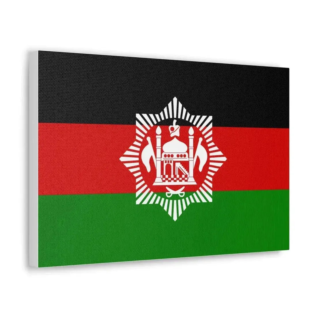 Flag of Afghanistan 1928 - Canvas Wall Art - The Sticker Space