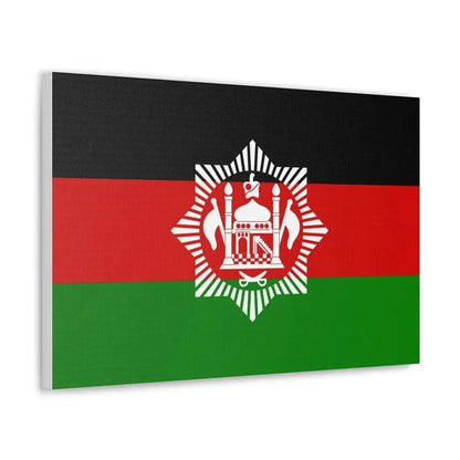 Flag of Afghanistan 1928 - Canvas Wall Art - The Sticker Space