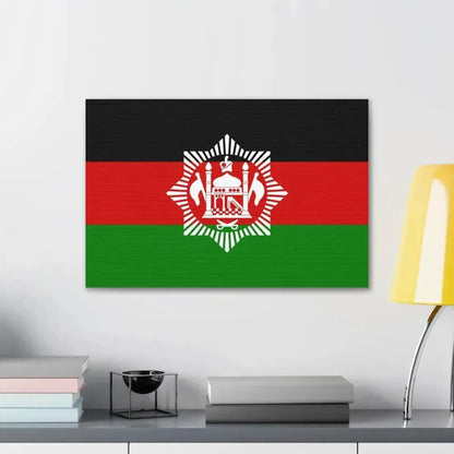 Flag of Afghanistan 1928 - Canvas Wall Art - The Sticker Space