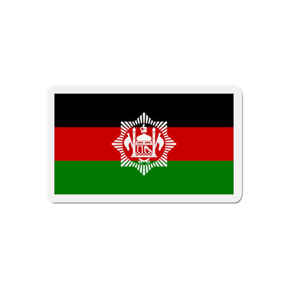 Flag of Afghanistan 1928 - Die-Cut Magnet-4" x 4"-The Sticker Space