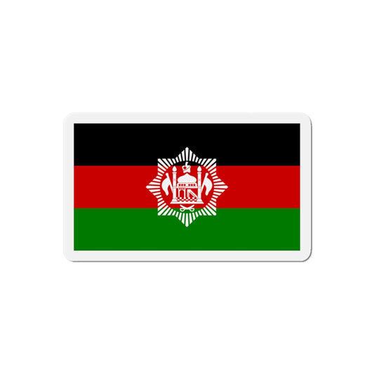 Flag of Afghanistan 1928 - Die-Cut Magnet-6 × 6"-The Sticker Space