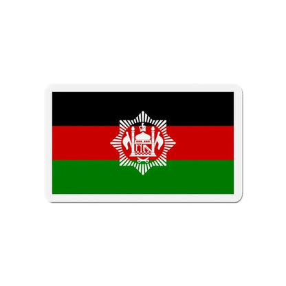 Flag of Afghanistan 1928 - Refrigerator Magnet 3 Inch - The Sticker Space