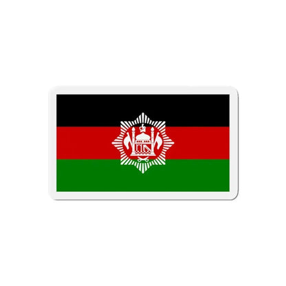 Flag of Afghanistan 1928 - Refrigerator Magnet 6 Inch - The Sticker Space